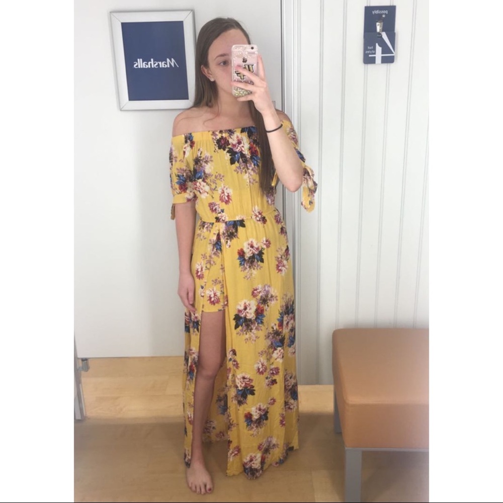Flowery Romper Dress